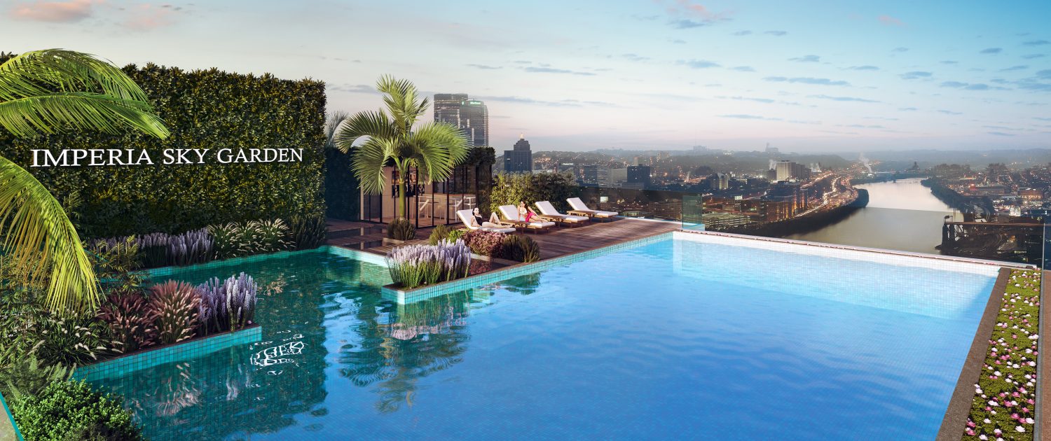 Bể bơi tại Imperia Sky Park